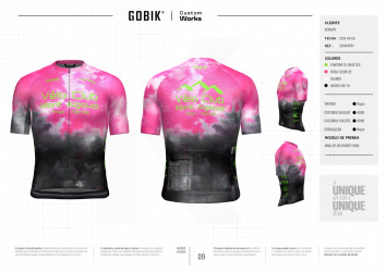 MAILLOT MANCHE COURTE ROCKET ENFANTS ROSE