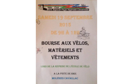 Bourse aux vélos